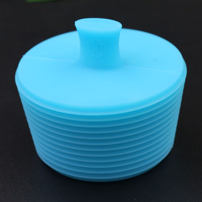 Rolha de garrafa de silicone azul selada reutilizável multiuso durável
