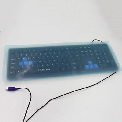 Protetor de silicone de teclado durável não tóxico, capa protetora de teclado à prova d'água
