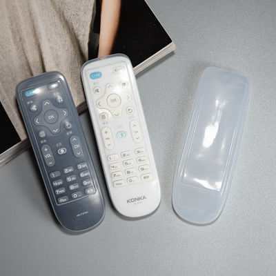 Tampas protetoras de controle remoto do silicone transparente para a tevê de KONKA