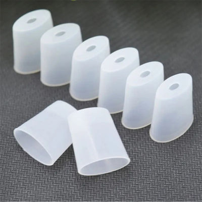Pontas de gotejamento de silicone inodoro descartáveis ​​, capa de bocal de borracha multicena
