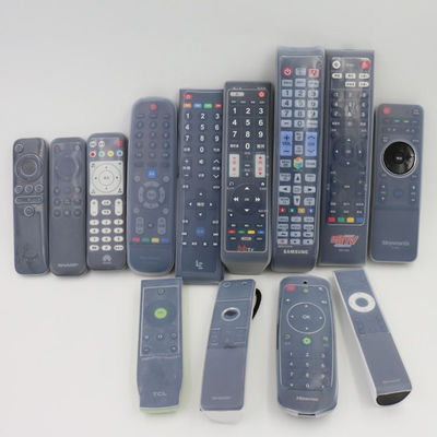 Estojo para controle remoto de TV portátil e insípido, capa protetora de controle remoto de silicone durável