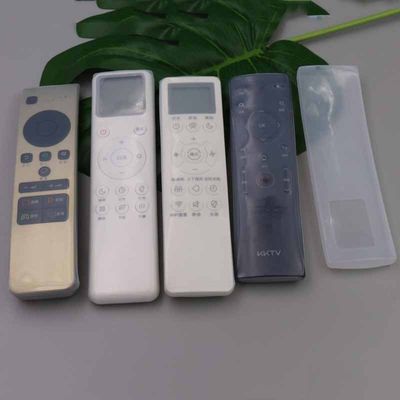 Estojo para controle remoto de TV portátil e insípido, capa protetora de controle remoto de silicone durável