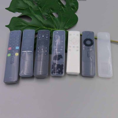 Estojo para controle remoto de TV portátil e insípido, capa protetora de controle remoto de silicone durável