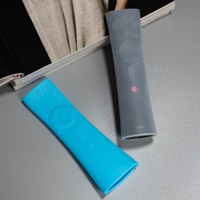 Cor vermelha clara azul deslizamento remoto Dustproof da tampa do silicone da tevê do anti