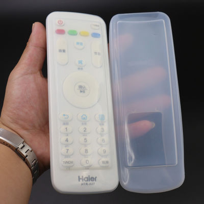 Do caso remoto inodoro da tampa do silicone do ODM choque de Oilproof anti para a tevê