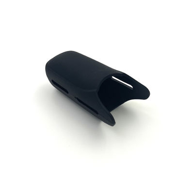 Capas protetoras de silicone para alisamento de cabelo portátil cor preta