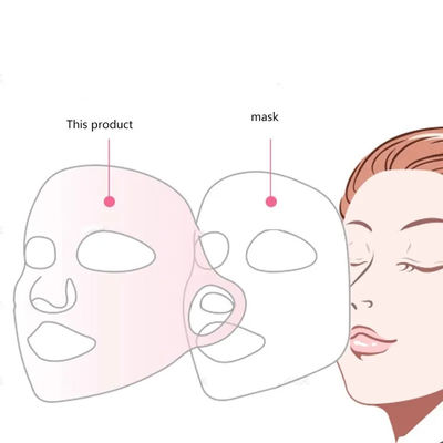 Suporte facial da máscara do silicone inofensivo Nontoxic para hidratar da pele