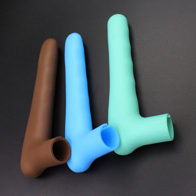 O puxador da porta protetor Nontoxic do silicone cobre o peso leve multicolorido