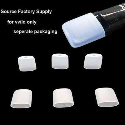 510 pontas de gotejamento de silicone descartáveis, transparentes, inodoras, duráveis