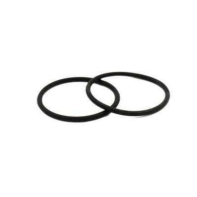 Material de borracha de silicone durável reutilizável Elásticos de borracha para cabelo cor preta