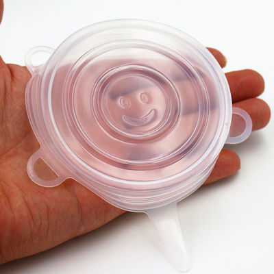 Vedações de silicone elásticas leves e inofensivas, tampas ecológicas elásticas flexíveis multiuso
