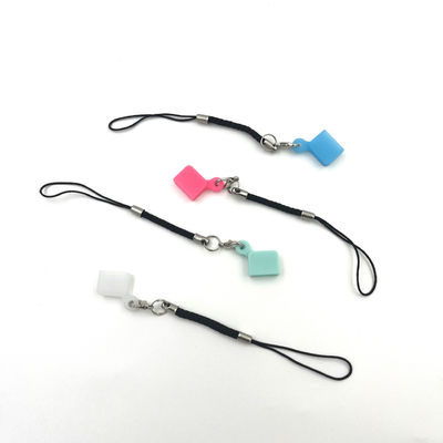 O silicone portátil inofensivo USB cobre a cor branca azul vermelha da anti poeira