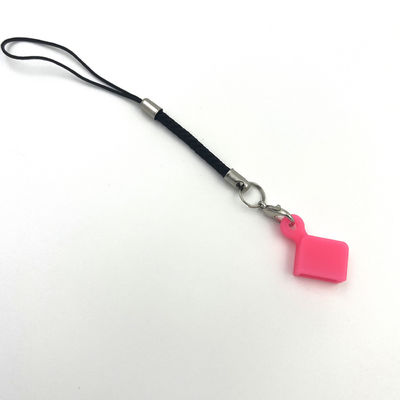 O silicone portátil inofensivo USB cobre a cor branca azul vermelha da anti poeira