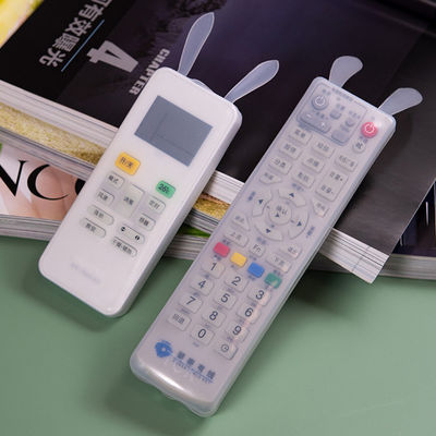 Capa protetora para controle remoto de TV de silicone à prova de rasgo, portátil e inofensiva