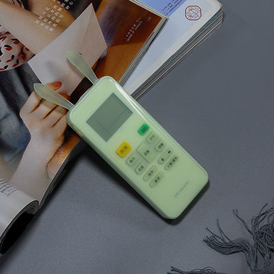 Capa protetora para controle remoto de TV de silicone à prova de rasgo, portátil e inofensiva