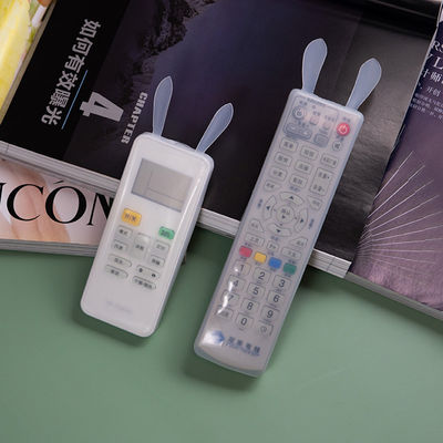 Capa protetora para controle remoto de TV de silicone à prova de rasgo, portátil e inofensiva