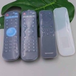 Caso protetor da tampa da luva do vário silicone transparente de alta qualidade do tamanho para o controlo a distância da tevê/condicionador de ar