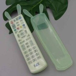 Caso protetor da tampa da luva do vário silicone transparente de alta qualidade do tamanho para o controlo a distância da tevê/condicionador de ar