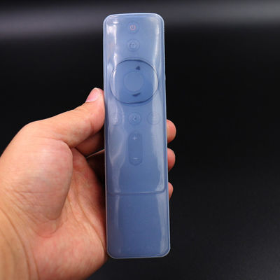 Tampa remota de silicone durável à prova de óleo inodora anti-gota cor transparente