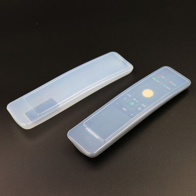 Tampa de controle remoto da luva da caixa da tevê do silicone claro para Hisense CN3A68