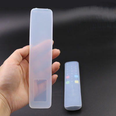 Tampa de controle remoto da tevê do silicone transparente Dustproof impermeável para o controlo a distância do TCL RC801C