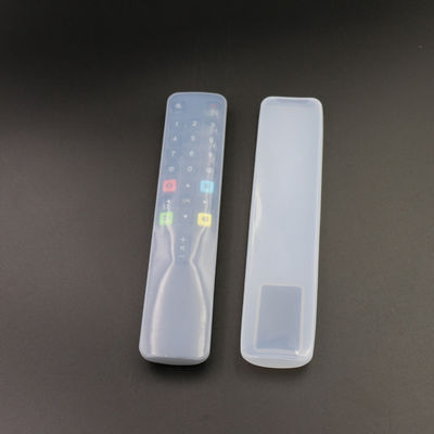 Tampa de controle remoto da tevê do silicone transparente Dustproof impermeável para o controlo a distância do TCL RC801C