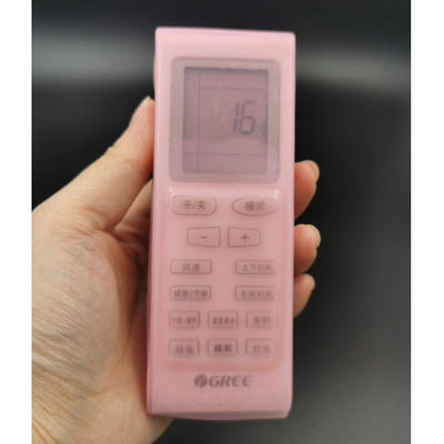 Luva protetora/caixa/tampa do silicone transparente Dustproof para o controlo a distância do condicionador de ar de GREE