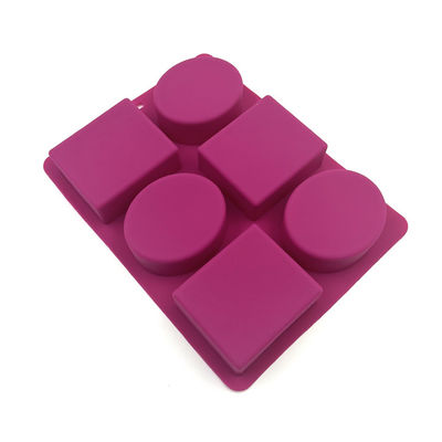 Molde prático Nontoxic 22.5x17x2.8cm resistentes ao calor do sabão do silicone