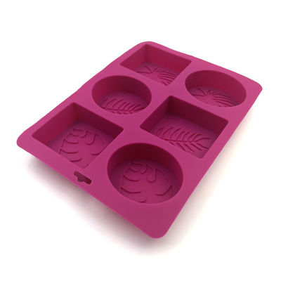 Molde prático Nontoxic 22.5x17x2.8cm resistentes ao calor do sabão do silicone