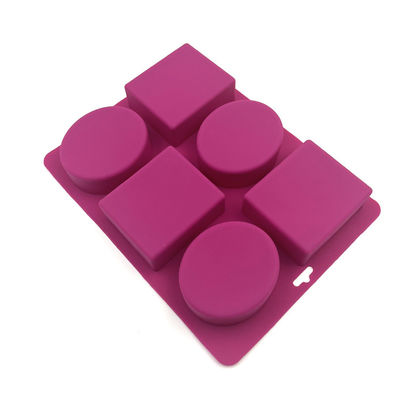 Molde prático Nontoxic 22.5x17x2.8cm resistentes ao calor do sabão do silicone