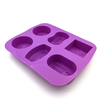 Impermeável de múltiplos propósitos personalizado inofensivo do molde do sabão do silicone