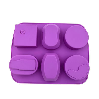 Impermeável de múltiplos propósitos personalizado inofensivo do molde do sabão do silicone
