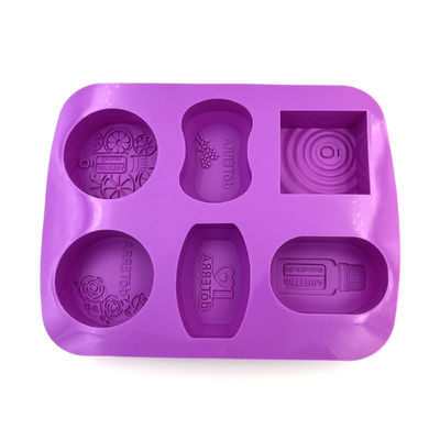 Impermeável de múltiplos propósitos personalizado inofensivo do molde do sabão do silicone
