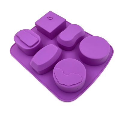 Impermeável de múltiplos propósitos personalizado inofensivo do molde do sabão do silicone