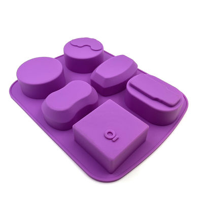 Impermeável de múltiplos propósitos personalizado inofensivo do molde do sabão do silicone