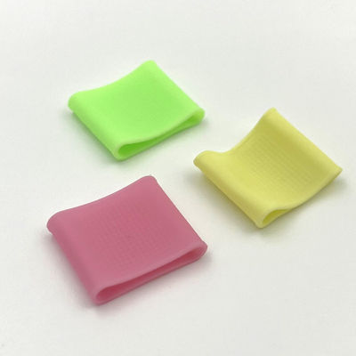 Mangas elásticas multicoloridas de silicone inodoro para golfe