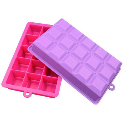 Bandeja de gelo inodora flexível do silicone, molde livre do cubo de gelo do uísque de BPA