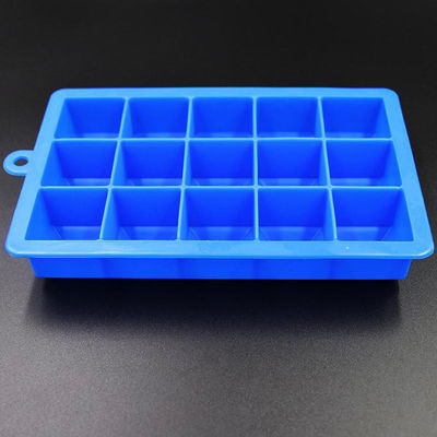 Bandeja de gelo inodora flexível do silicone, molde livre do cubo de gelo do uísque de BPA