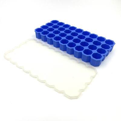 Gelo Heatproof insípido Tray Moulds, silicone Nontoxic Mini Ice Cube Trays