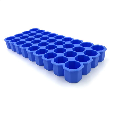 Gelo Heatproof insípido Tray Moulds, silicone Nontoxic Mini Ice Cube Trays