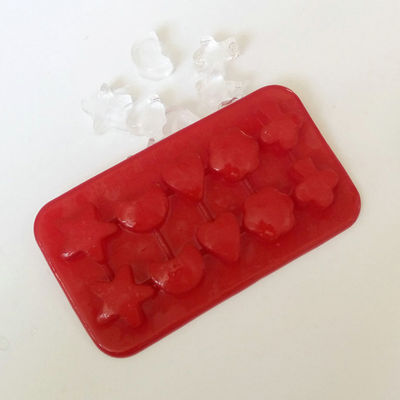 Molde de gelo de silicone de chocolate sem BPA não tóxico multiformato antiaderente