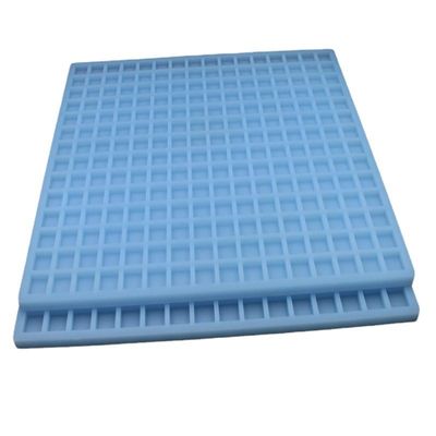 Molde quadrado de silicone para doces com 224 cavidades à prova de calor para caramelo