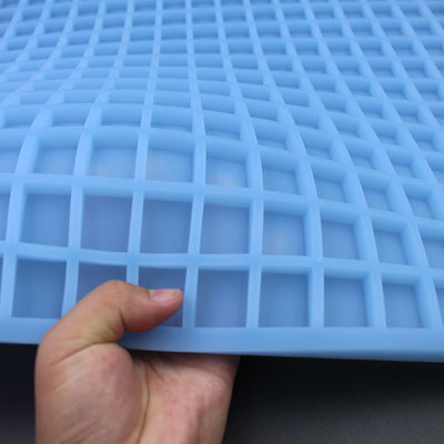 Molde quadrado de silicone para doces com 224 cavidades à prova de calor para caramelo