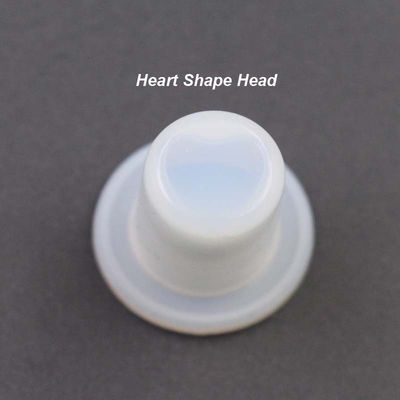 Molde para Batom de Silicone Transparente Atóxico Inofensivo Prático