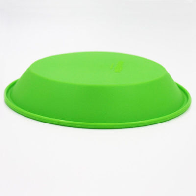 Bandejas de cozimento Nontoxic do silicone da casa, anti deslizamento em volta dos moldes para o cozimento