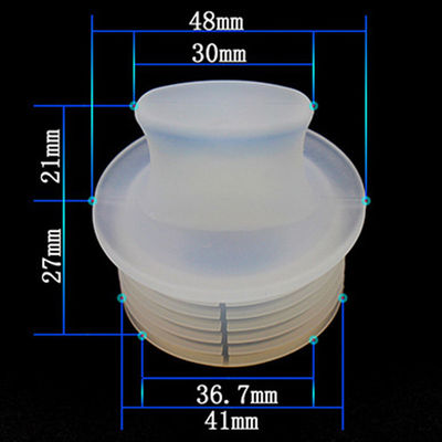 Tampa da borracha de silicone do bujão da garrafa do agregado familiar para portátil prático da garrafa