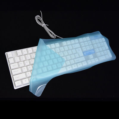 Protetor de silicone de teclado durável não tóxico, capa protetora de teclado à prova d'água