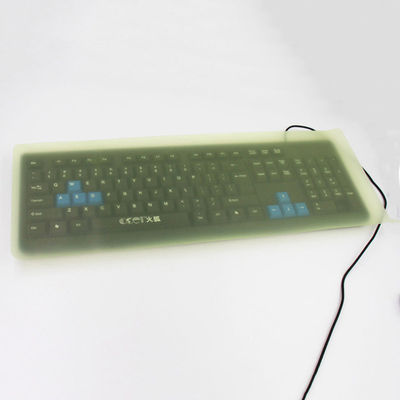 Protetor de silicone de teclado durável não tóxico, capa protetora de teclado à prova d'água
