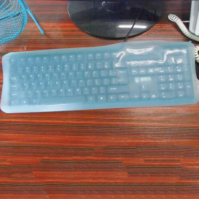 Protetor de silicone de teclado durável não tóxico, capa protetora de teclado à prova d'água