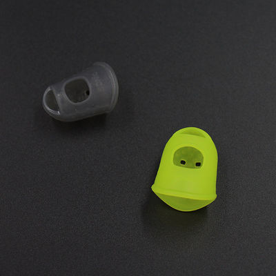 Luva macia Heatproof do protetor do dedo do silicone para a anti dor da guitarra
